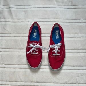 Keds Red Canvas Sneakers Women’s